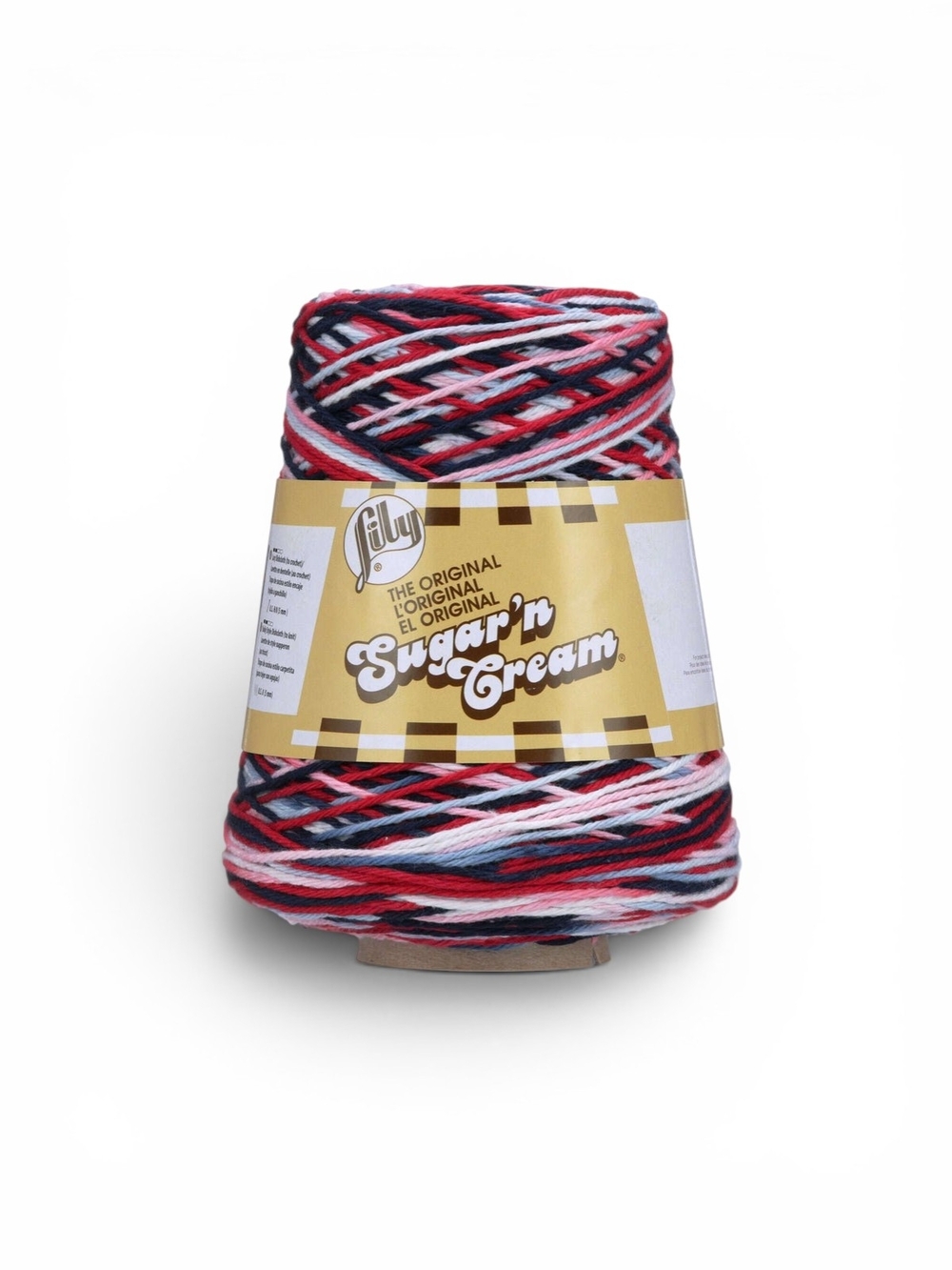 Lily Sugar'n Cream Multicolor Cotton Yarn - Nautical Ombre